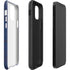 Guam Flag Dark Wood iPhone 12 Pro Impact Case